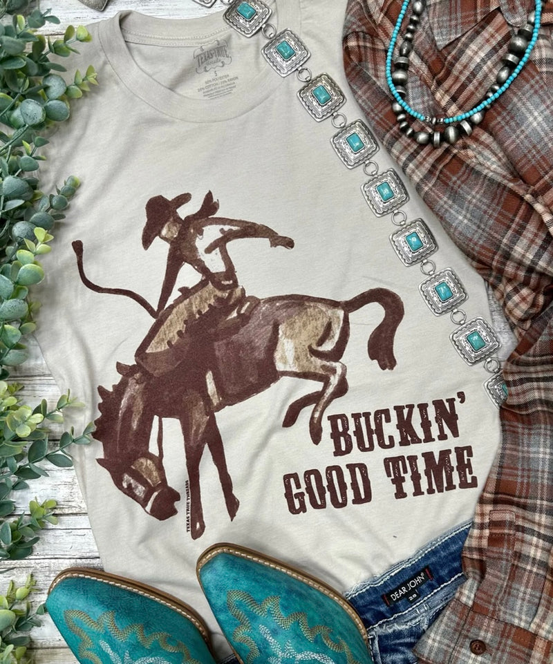 Buckin' Good Time Tee