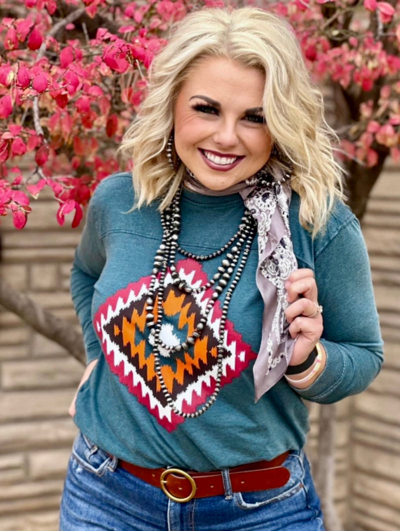 Cheyenne Aztec Tee