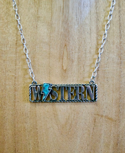 Western Bar Necklace